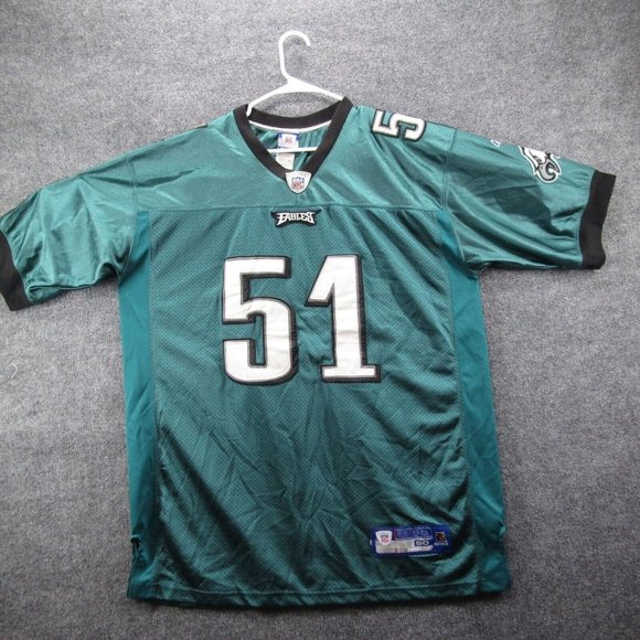 Takeo Spikes #51 Philadelphia Eagles Reebok NFL Football Jersey Size 50 - Picture 1 of 8